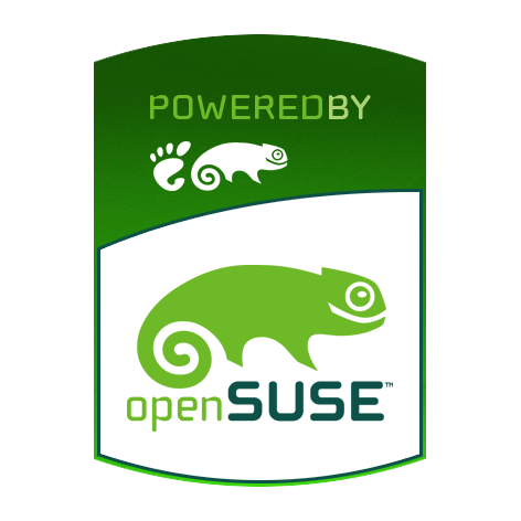 Powered by openSUSE gnome suse.png