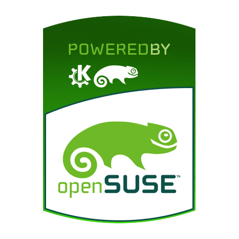 Powered by openSUSE kde suse.png